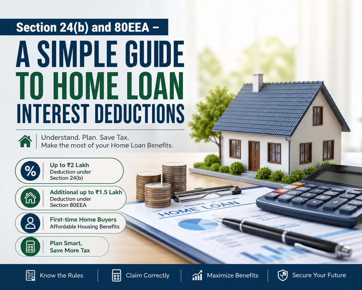 Section 24(b) And 80EEA – A Simple Guide To Home Loan Interest Deductions